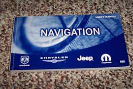2008 Dodge Sprinter Navigation Owner's Operator Manual User Guide 2008 Dodge Sprinter Navigation Owner's Operator Manual User Guide