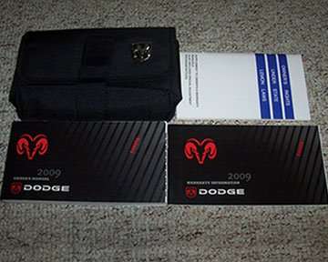 2009 Dodge Dakota Owner's Operator Manual User Guide Set 2009 Dodge Dakota Owner's Operator Manual User Guide Set