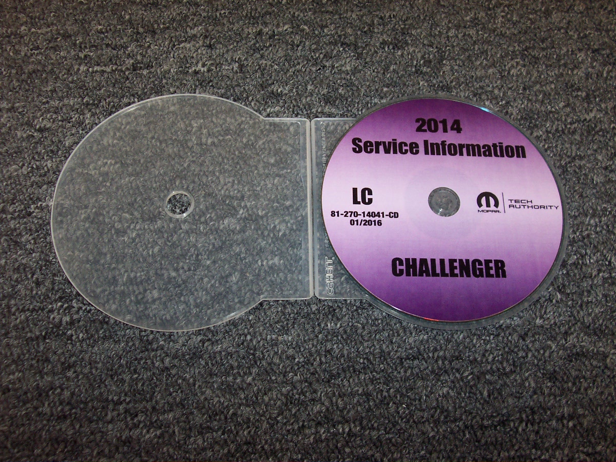 2014 Dodge Challenger Shop Service Repair Manual CD 2014 Dodge Challenger Shop Service Repair Manual CD