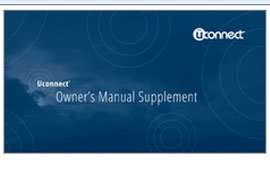 2014 Dodge Challenger Uconnect Owner's Manua Supplement 2014 Dodge Challenger Uconnect Owner's Manua Supplement